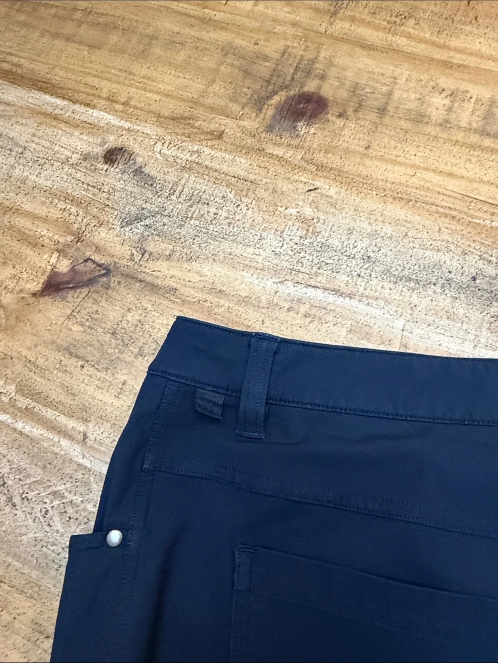 lululemon athletica Men's Dark Blue Straight-Leg Performance Pants